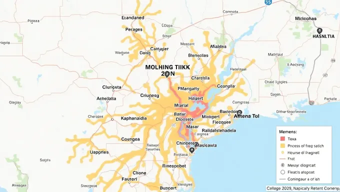 Carte de l'inondation du Texas 2025 : efforts de secours en cours