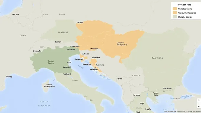 Carte des Balkans 2025 : Vue d'ensemble de l'instabilité régionale