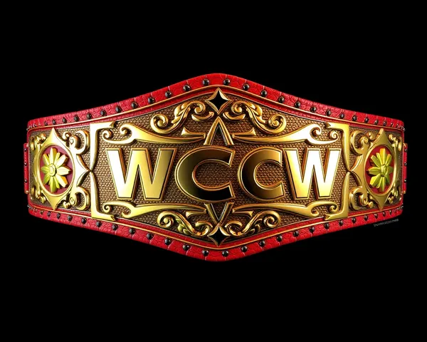 Ceinture WCCW rendu PNG fichier de taille limitée