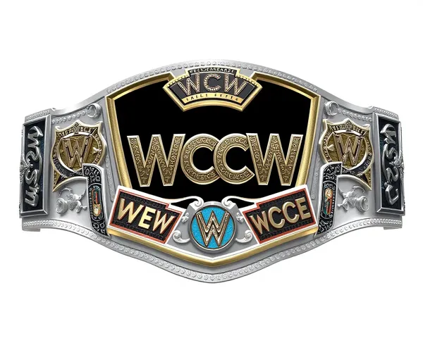 Ceinture de WCCR rendu en format de fichier PNG