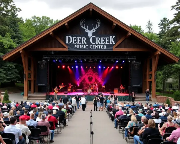 Centre de musique Deer Creek fichier PNG d'icône