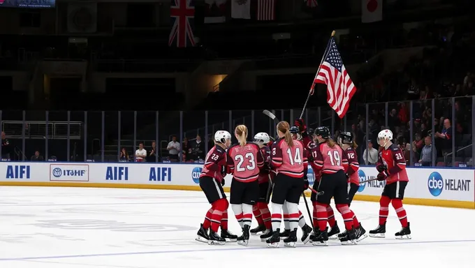 Championnat du monde féminin de hockey sur glace 2025 : les équipes se disputent