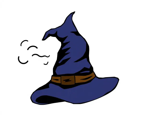 Chapeau de sorcière PNG pour illustration