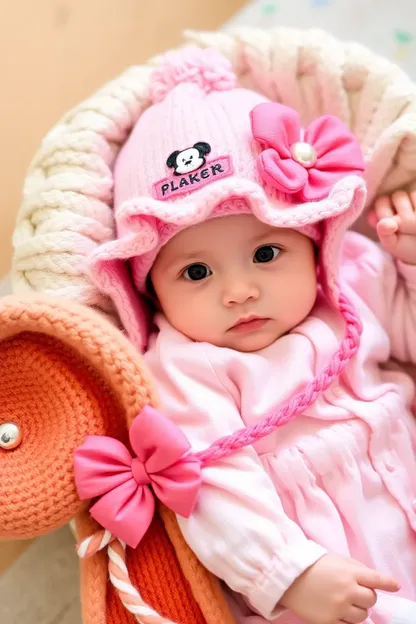 Chapeaux pour bébés filles mignons