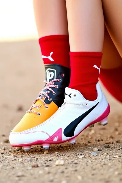 Chaussures de softball pour les filles pour le confort et le soutien