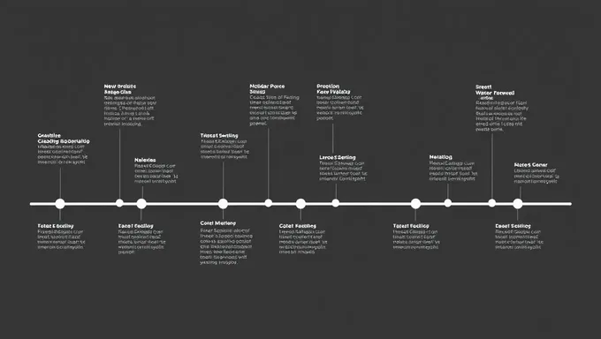 Chronologie graphique 2025 : Résumé d'une année