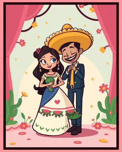 Cinco De Mayo : Images de Dessins Animés à Signification Culturelle