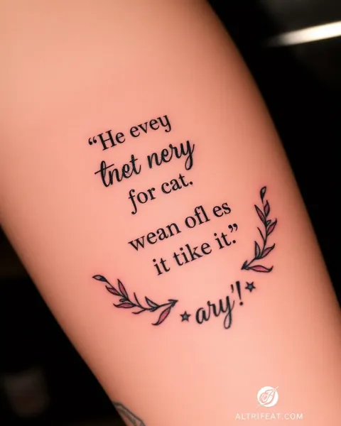 Citations inspirantes pour les garçons et les filles tatoués