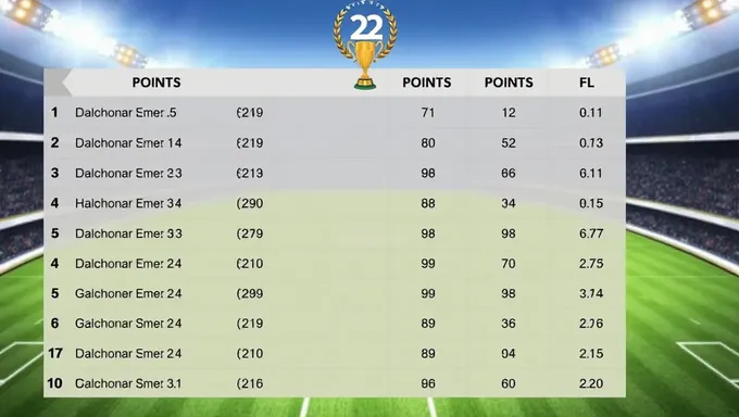 Classement des points de la Coupe du monde T20 2025