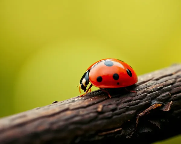 Coccinelle de dame PNG pour profil de médias sociaux