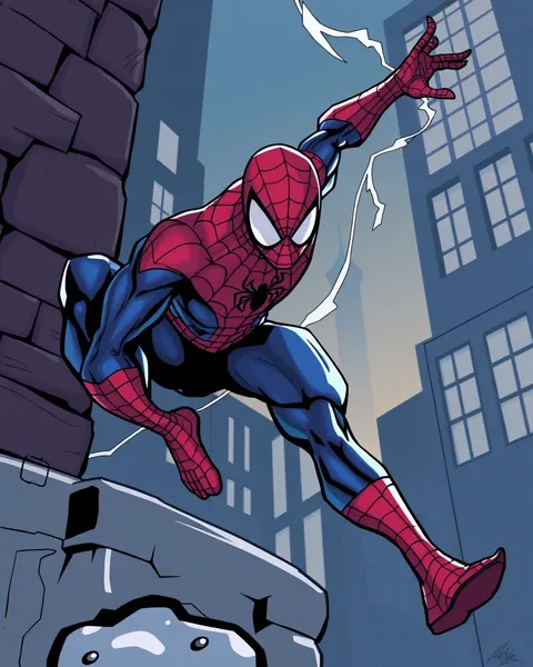 Collection d'Images du Film de Cartoon de Spider-Man