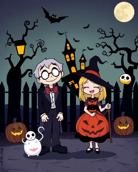 Collection d'image de cartoon d'Halloween