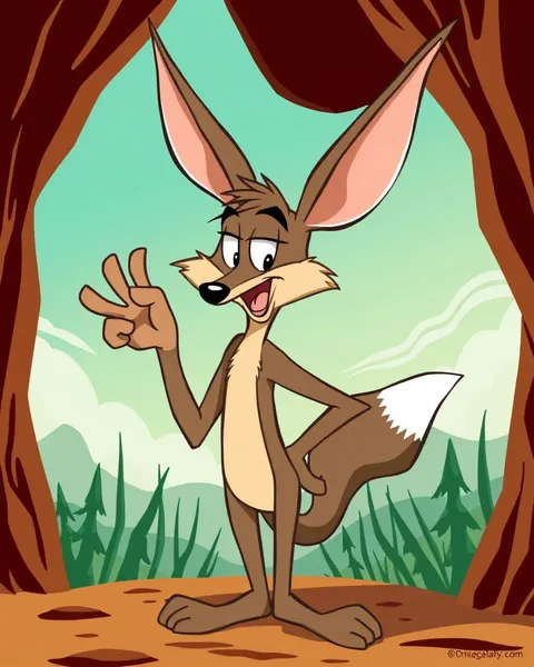 Collection d'images de Cartoon de Wile E