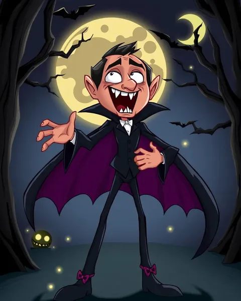 Collection d'images de Dracula en cartoon