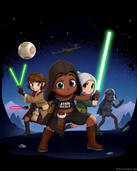 Collection d'images de Star Wars Cartoon