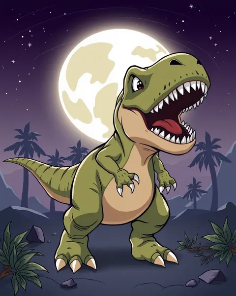 Collection d'images de Trex en cartoon pour l'inspiration