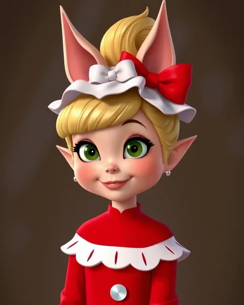 Collection d'images de cartoon de Cindy Lou Who