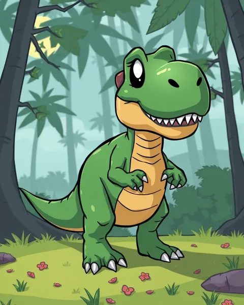 Collection d'images de cartoon de T Rex