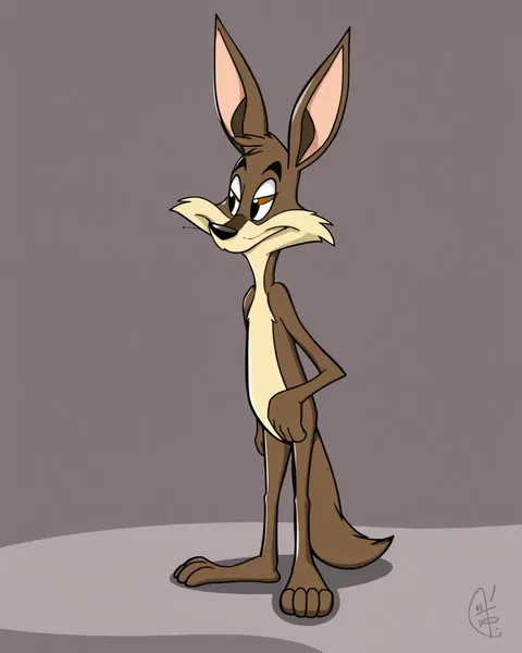 Collection d'images de cartoon de Wile E