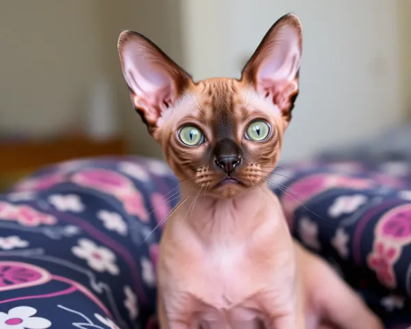 Collection de photographies de chats Devon Rex