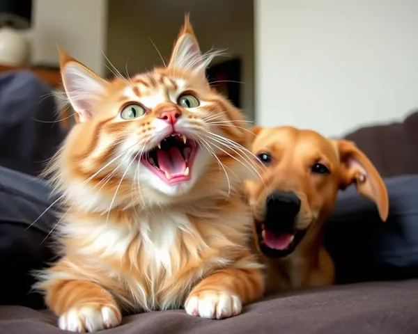 Collection de photos amusantes de chats et de chiens