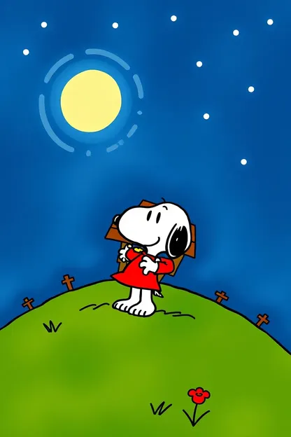 Collection de photos de nuit de Snoopy