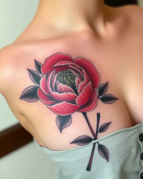 Comprendre la signification symbolique du tatouage de pivoine