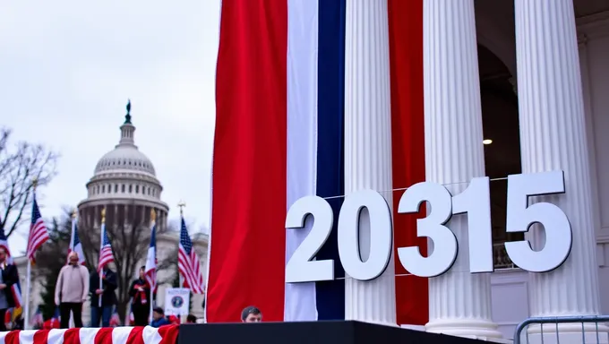 Compte à rebours de l'inauguration 2025 entre dans la phase finale