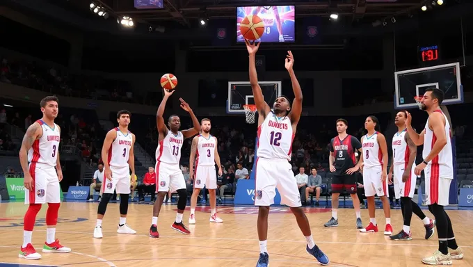 Compétition de basket-ball aux Jeux olympiques 2025 : équipe des États-Unis