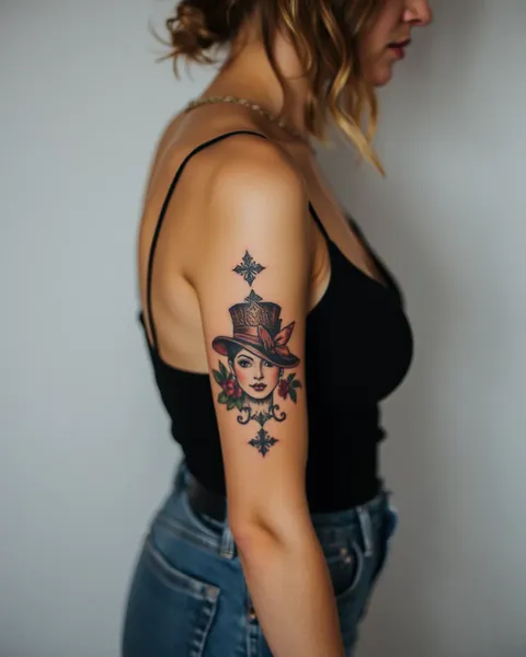 Concept de Tatouage Unique pour les Femmes sur le Bras