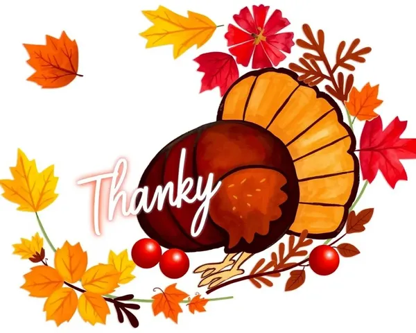 Concept de conception graphique PNG simple pour Thanksgiving