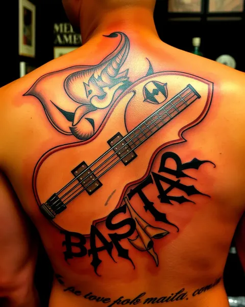 Conception d'un tatouage de basse : conseils et astuces