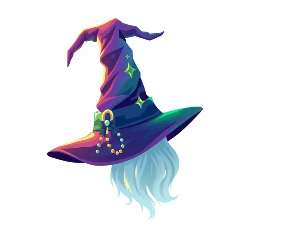 Conception de chapeau de sorcier en PNG