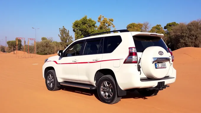 Conception de design intérieur et fonctionnalités de Land Cruiser Prado 2025