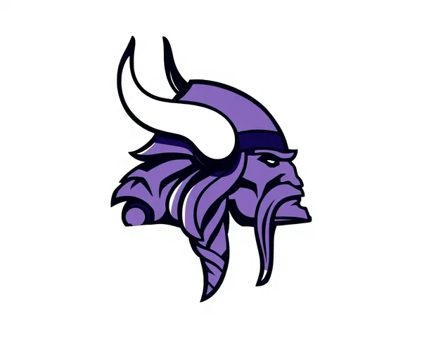 Conception de logo des Vikings du Minnesota en PNG