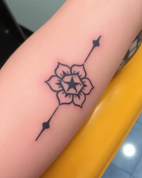 Conception de tatouage cool pour le bras et l'épaule