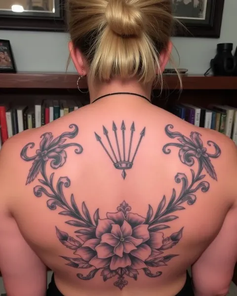 Conception de tatouage de remplissage artistique pour les créatifs