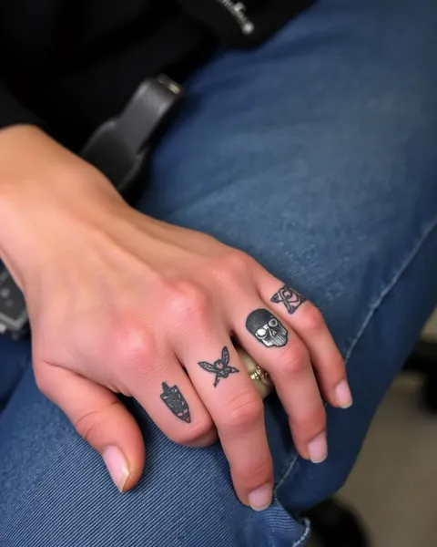 Conception de tatouages de phalanges uniques pour style personnel