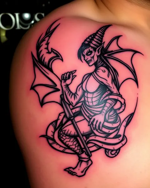 Conceptions de tatouage de démon pour les amateurs de tatouage