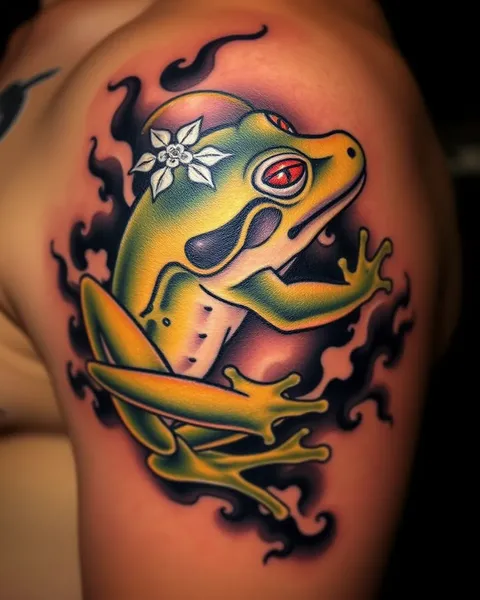 Conceptions de tatouage de grenouille japonaise pour les débutants et les experts