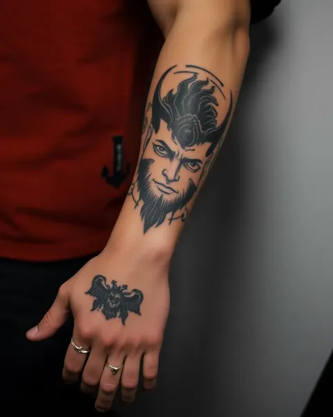 Conceptions de tatouages d'avant-bras masculins populaires et symboles