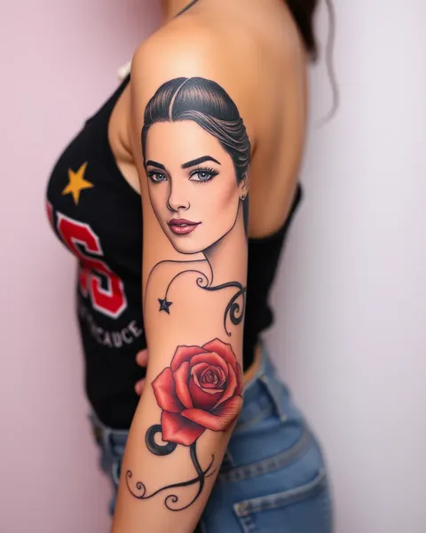 Conceptions de tatouages délicates pour des femmes fantaisistes