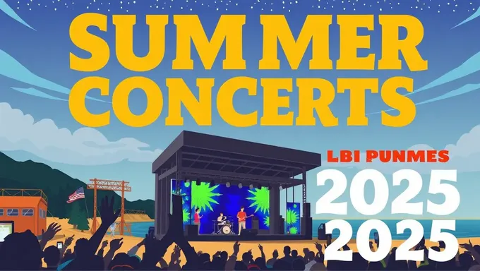 Concerts d'été de LBI 2025 : Billets en vente rapide