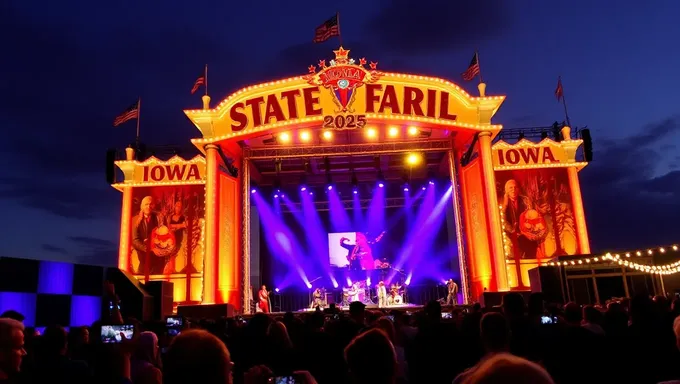 Concerts de la Foire d'État de l'Iowa 2025 : Un Mélange de Genres