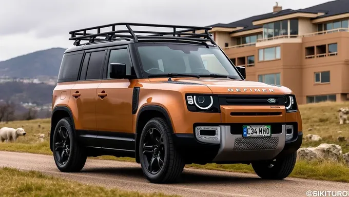 Configurations et niveaux de finition du Land Rover Defender 2025