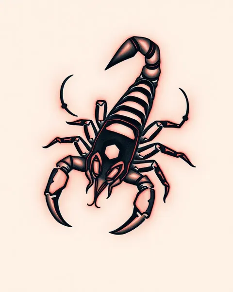 Conseils de soins pour tatouage de scorpion tribale