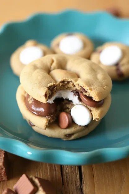 Cookies de Girl Scout S'mores pour le fun familial