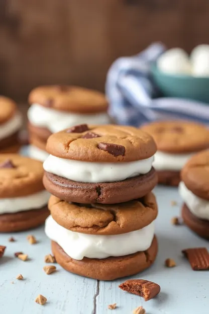 Cookies de S'mores de la fille guide pour lier des liens d'amitié