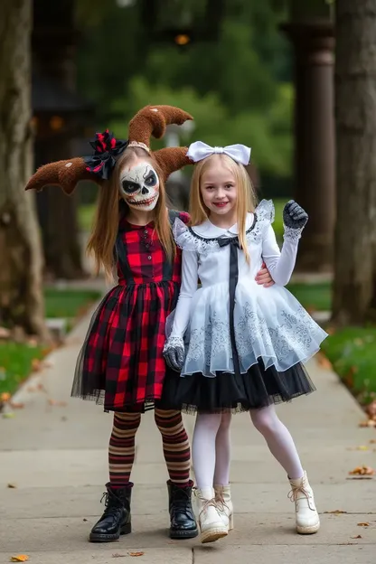 Costumes de Fille Épouvantable pour une Nuit Épouvantable