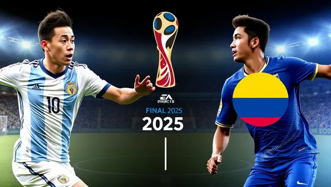 Cotes et prévisions pour le finale Argentine-Colombie 2025